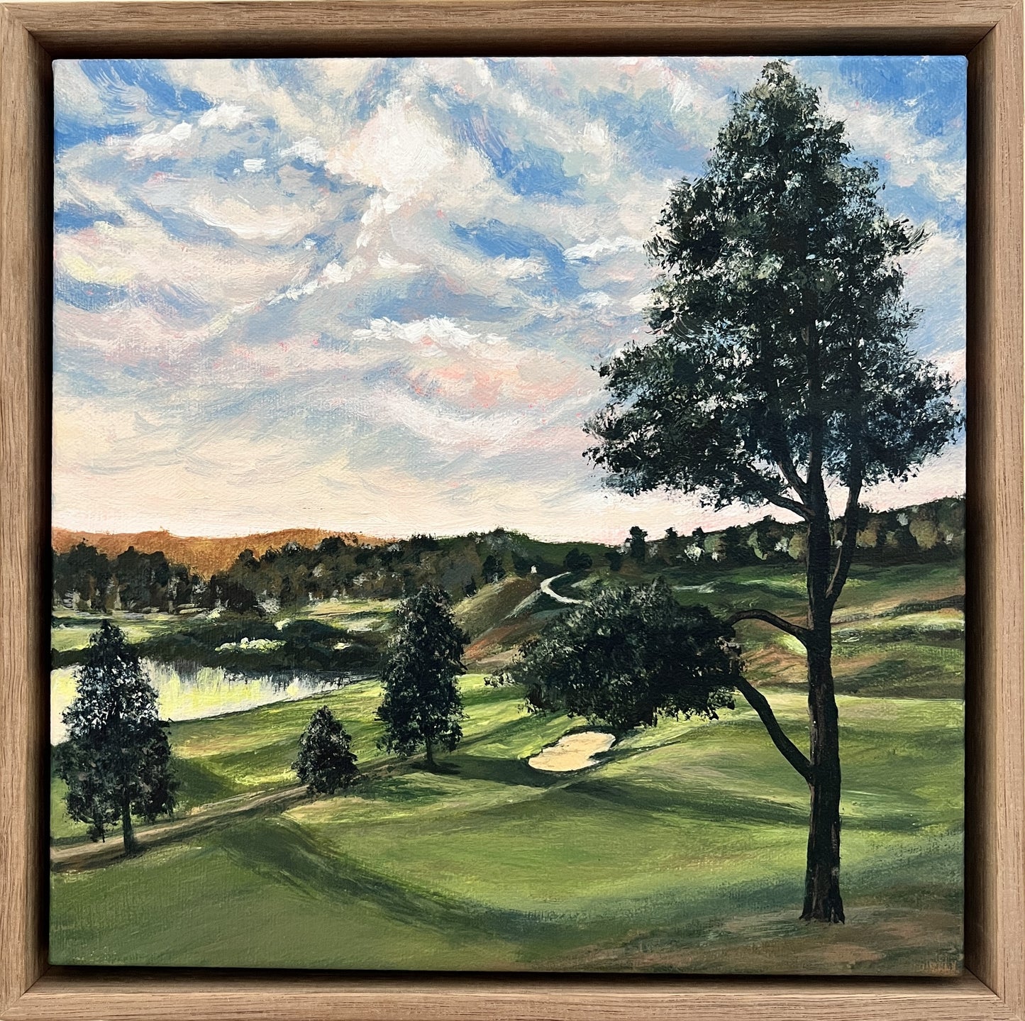 Annie Yang - Glimpse of Sunset, Heritage Golf Course