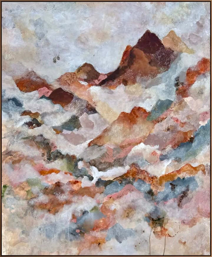 Lizzie Alsop – Woven Landscape | Original Mixed Media Artwork
