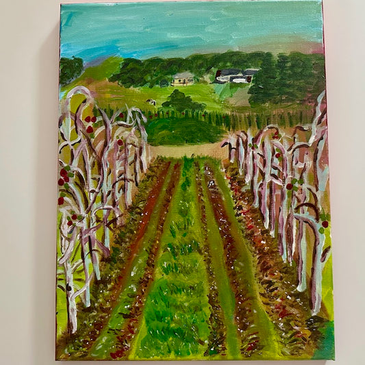 Saraffix Scribbles- Winter at the Farm