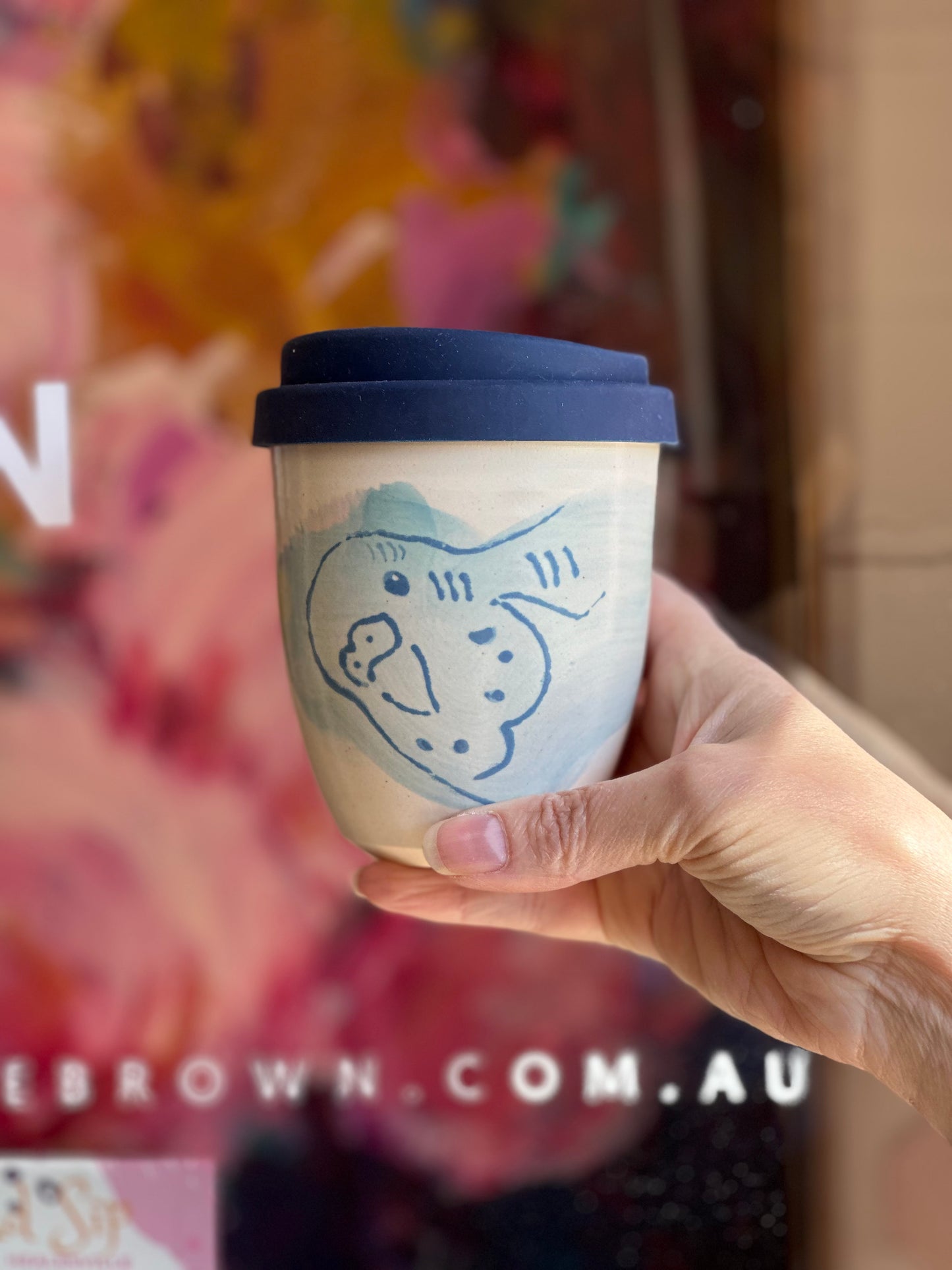 Healesville Pottery - Axel the Baby Budgie Keep Cup