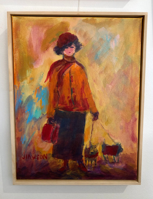 Julie Lawson - Walkies in Red Coats
