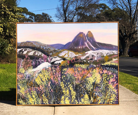 Cradle with Scoparia by Beth Williams