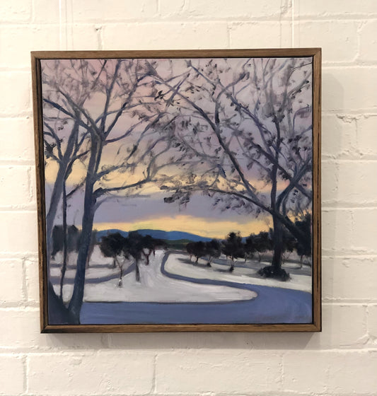 Frosty Grass, Yarra Glen 1 by Beth Williams