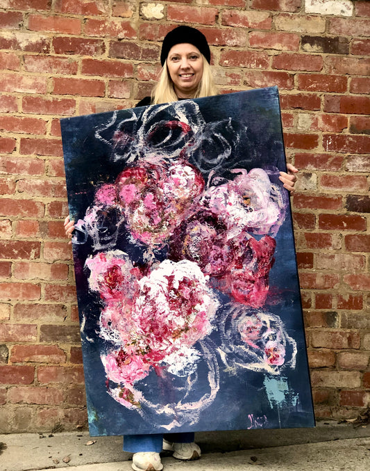Cherie Brown - Abstract Peonies
